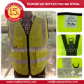 yellow/orange high quality warning reflective safety vest
